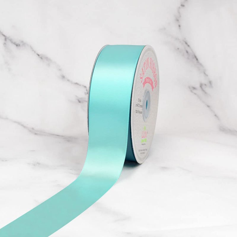 LUV RIBBONS شريط ساتان بوجه واحد 1.5 بوصة × 50 ياردة من أفكار إبداعية، لتغليف الهدايا والحرف وزينة الزفاف والأقواس وتنسيق الزهور - Image 1